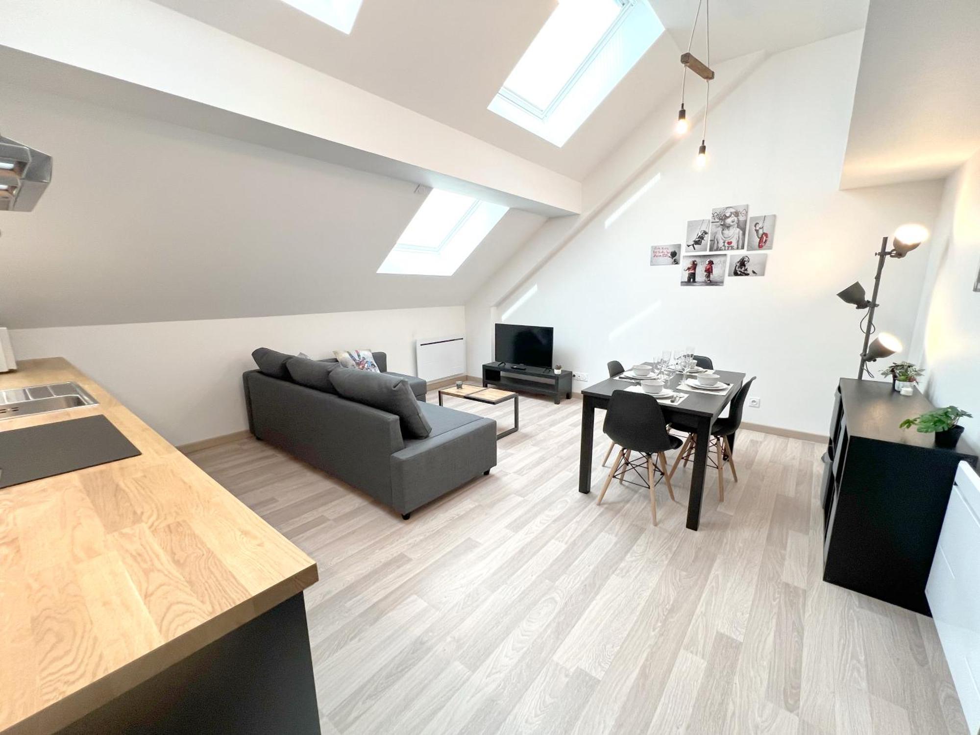Coeur Des Moissons, Centre Ville Avec Parking Prive Reims Luaran gambar
