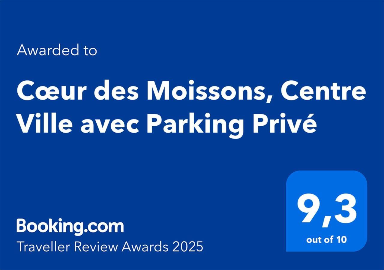 Coeur Des Moissons, Centre Ville Avec Parking Prive Reims Luaran gambar